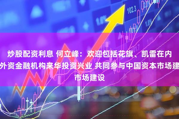 炒股配资利息 何立峰：欢迎包括花旗、凯雷在内的外资金融机构来华投资兴业 共同参与中国资本市场建设